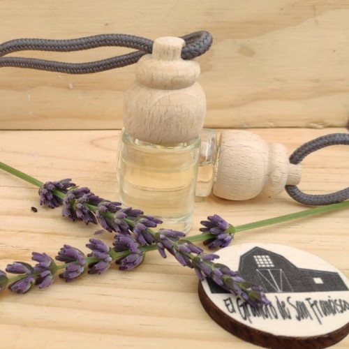 Ambientador de lavanda para el coche