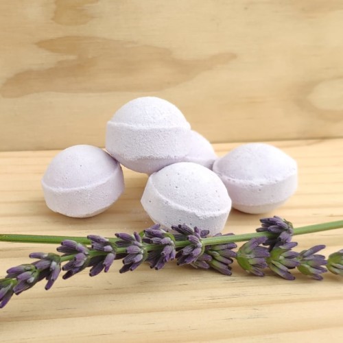 Bombitas efervescentes de lavanda